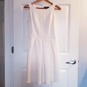 American Living Floral Jacquard Fit&Flare Textured Dress Size 2